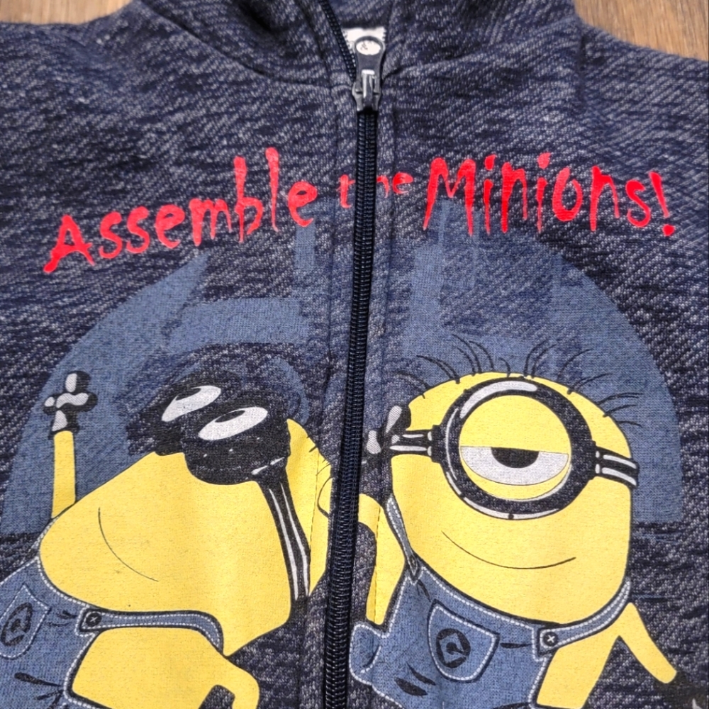 Minion zip-up jacket/sweatshirt